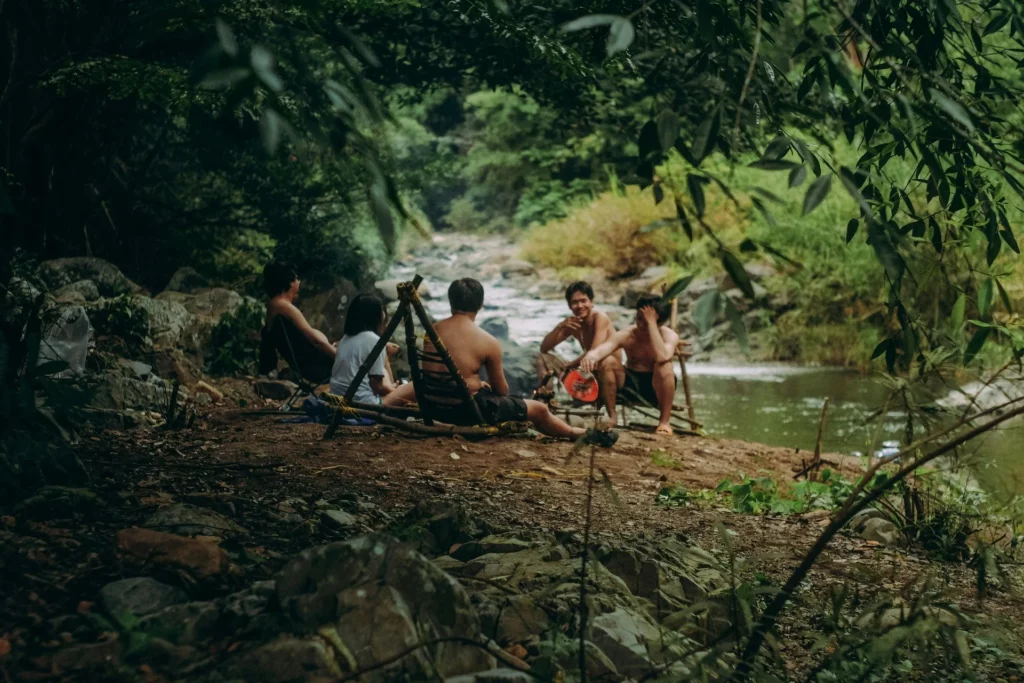 le jeu du Tao peut se jouer en pleine nature