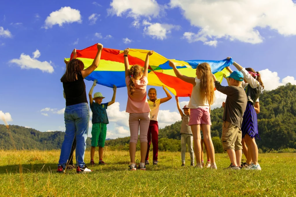 le parachute est un jeu coopératif