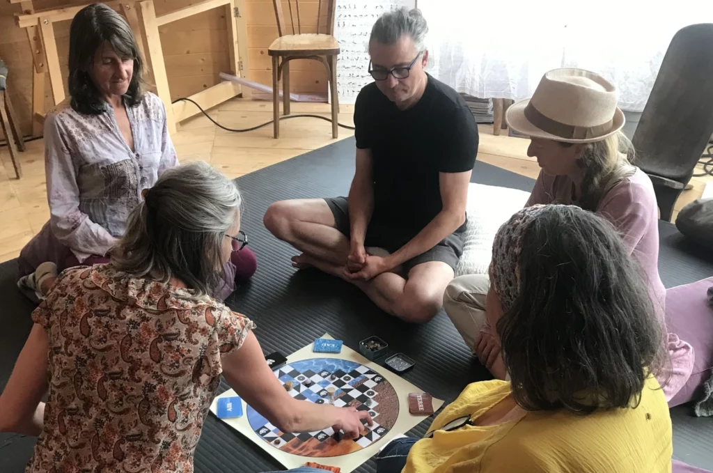 partie de jeu du tao dans un dôme